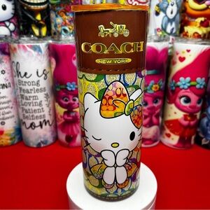 Hello Kitty Coach Drink Tumbler